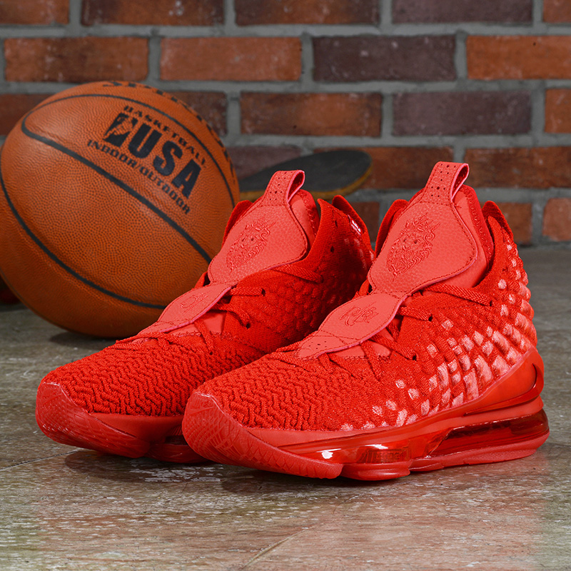 2020 Nike LeBron James 17 Hot Red - Click Image to Close